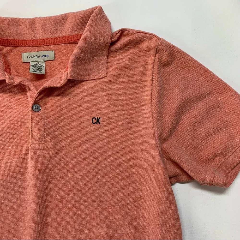 Calvin Klein Jeans Short Sleeve Polo Boys